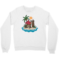 Watermelon Beach Crewneck Sweatshirt | Artistshot