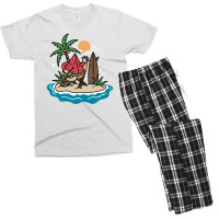 Watermelon Beach Men's T-shirt Pajama Set | Artistshot