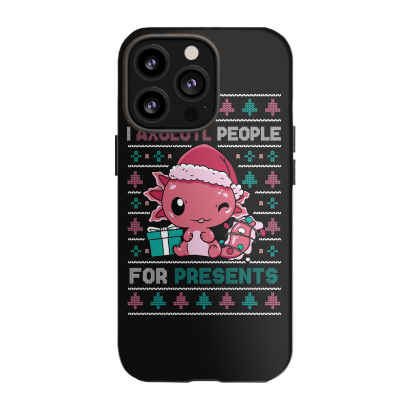 Cute Christmas Axolotl I Axolotl People For Presents Iphone 13 Pro Case | Artistshot