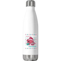 Cute Christmas Axolotl I Axolotl People For Presents Stainless Steel Water Bottle | Artistshot