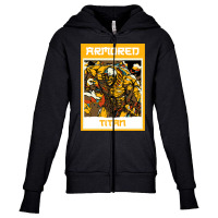 Armored Titan-bn6bz Youth Zipper Hoodie | Artistshot