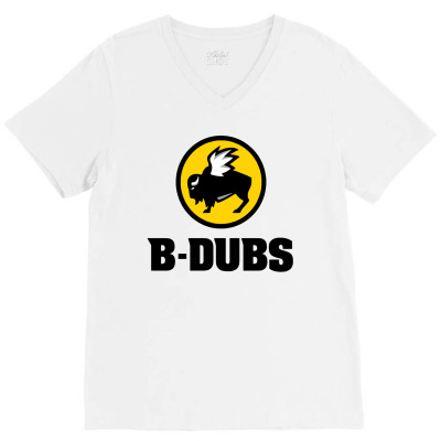Buffalo Wild Wings V-neck Tee Designed By Nami.namee