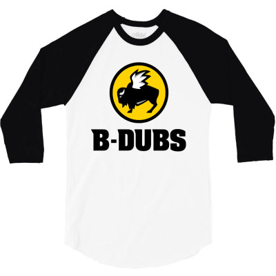 Buffalo Wild Wings 3/4 Sleeve Shirt Designed By Nami.namee