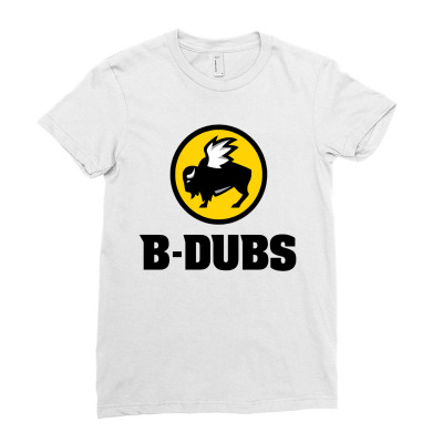 Buffalo Wild Wings Ladies Fitted T-shirt Designed By Nami.namee