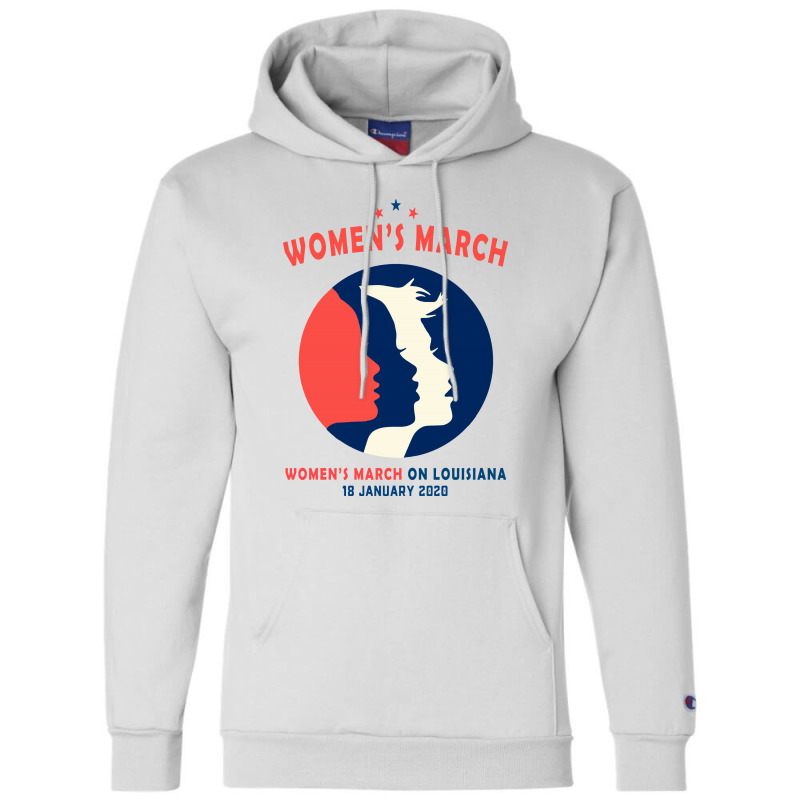 Women's March On Louisiana Champion Hoodie | Artistshot