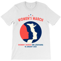 Women's March On Louisiana T-shirt | Artistshot