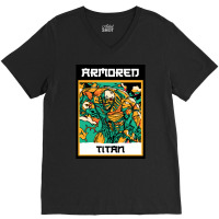 Armored Titan-cbsok V-neck Tee | Artistshot