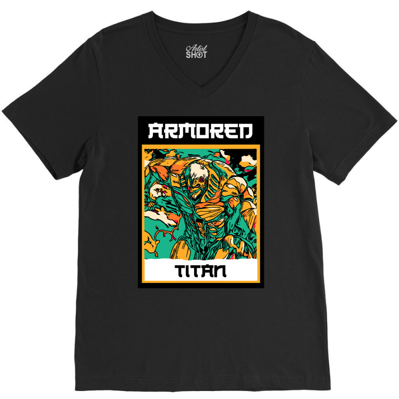 Armored Titan-cbsok V-Neck Tee by oatesorlandoi9eepf | Artistshot