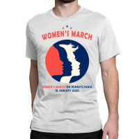 Women's March On Pennsylvania Classic T-shirt | Artistshot