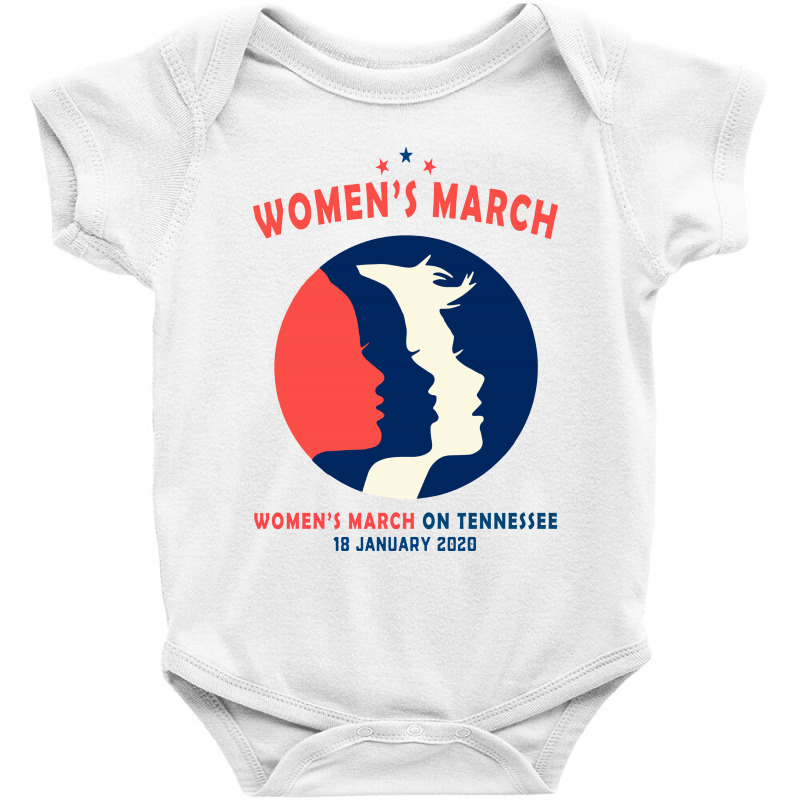 Women's March On Tennessee Baby Bodysuit | Artistshot