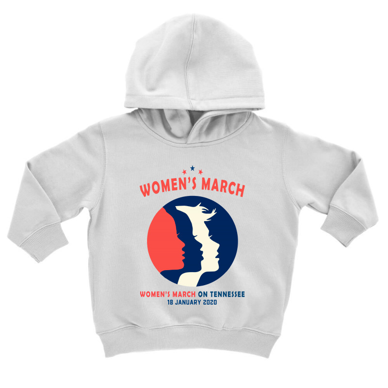 Women's March On Tennessee Toddler Hoodie | Artistshot