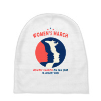 Women's March On San Jose Baby Beanies | Artistshot