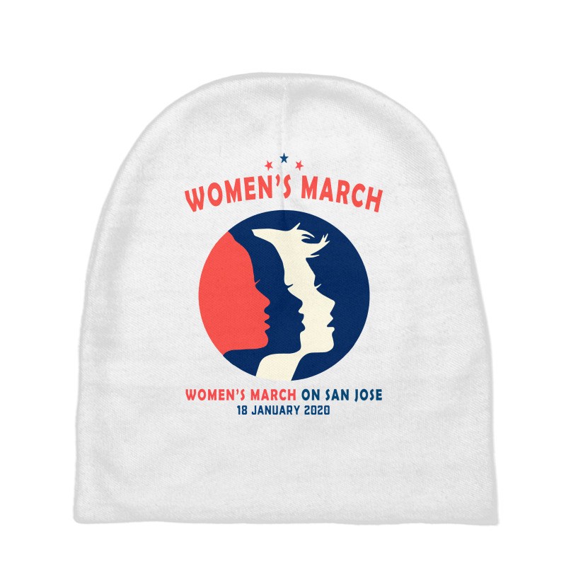 Women's March On San Jose Baby Beanies | Artistshot