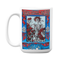 Oxford Grateful Circle Dead 15 Oz Coffee Mug | Artistshot