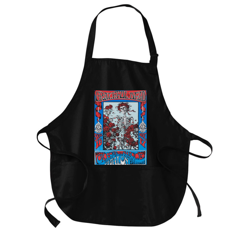 Oxford Grateful Circle Dead Medium-length Apron | Artistshot