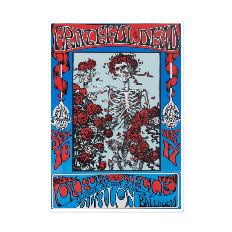 Oxford Grateful Circle Dead Sticker | Artistshot