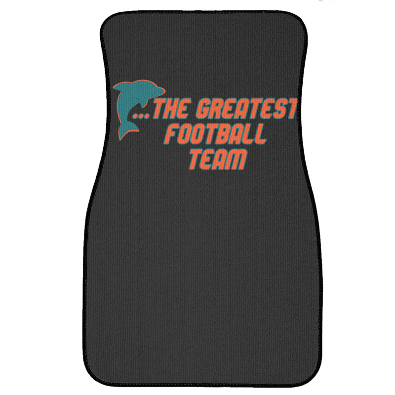 Miami Has The Dolphins 1 Front Car Mat | Artistshot