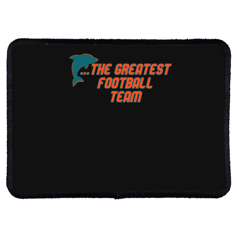 Miami Has The Dolphins 1 Rectangle Patch | Artistshot