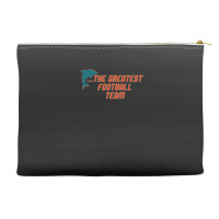 Miami Has The Dolphins 1 Accessory Pouches | Artistshot