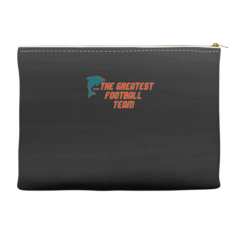 Miami Has The Dolphins 1 Accessory Pouches | Artistshot