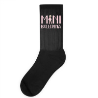 Mini Ballerina Girl Ballet Dancing Kids Dance Cute Dancer Socks | Artistshot