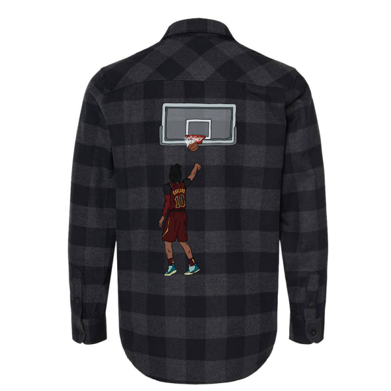 Darius Garland Jumpshot Flannel Shirt by MabellaPennachio | Artistshot