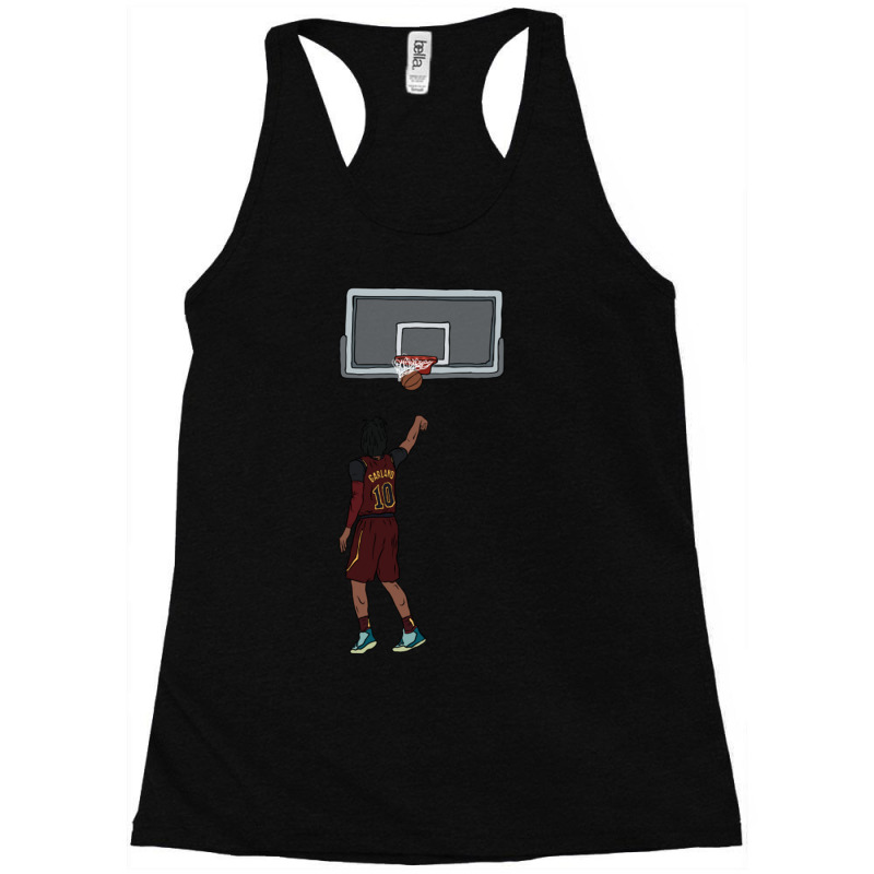 Darius Garland Jumpshot Racerback Tank by MabellaPennachio | Artistshot