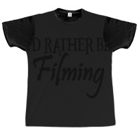 Filming Films Director Actor Actress Spectator Cinema Television Strea Graphic T-shirt | Artistshot