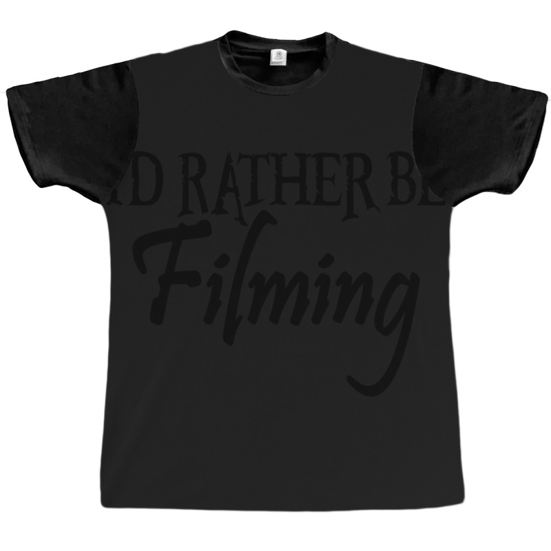 Filming Films Director Actor Actress Spectator Cinema Television Strea Graphic T-shirt | Artistshot