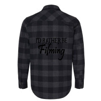 Filming Films Director Actor Actress Spectator Cinema Television Strea Flannel Shirt | Artistshot