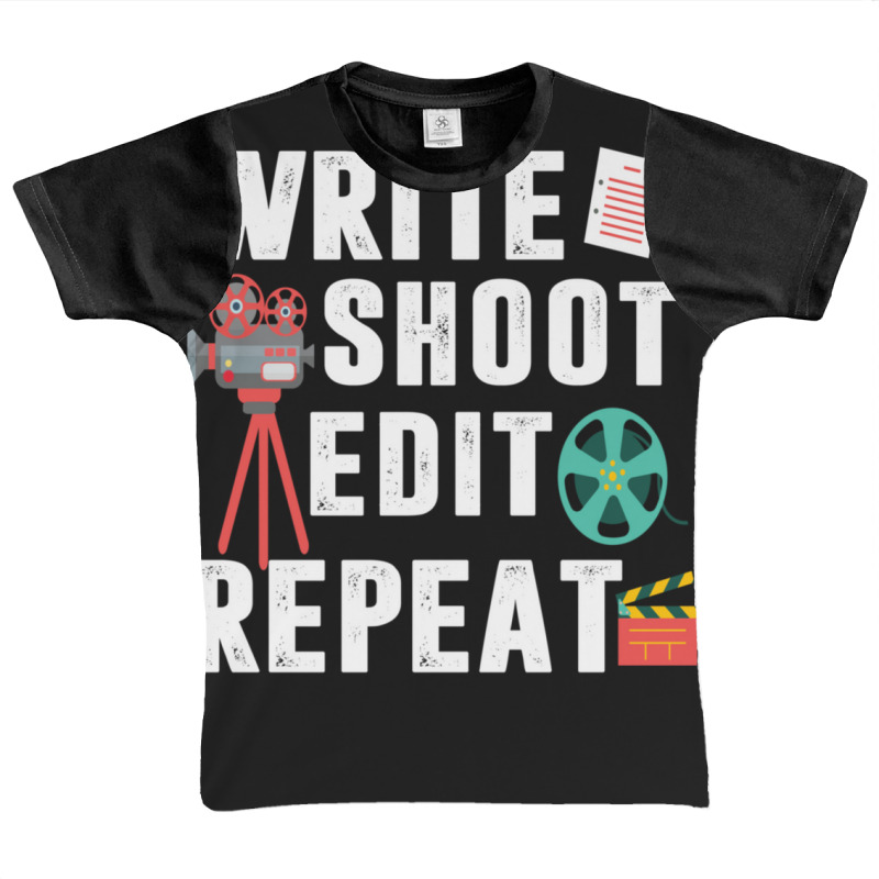 Filming Films Director Actor Actress Spectator Cinema Television Strea Graphic Youth T-shirt | Artistshot