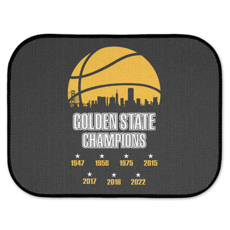 Golden 2022 Basketball For Men Women Warriors Friend Rear Car Mat | Artistshot