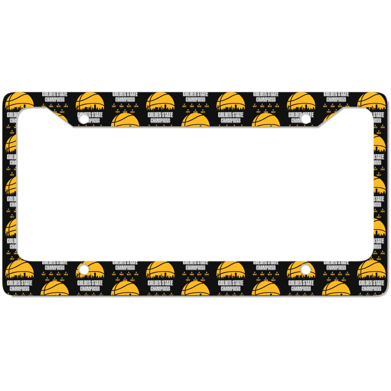 Golden 2022 Basketball For Men Women Warriors Friend License Plate Frame | Artistshot