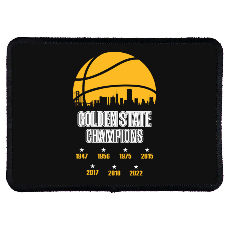 Golden 2022 Basketball For Men Women Warriors Friend Rectangle Patch | Artistshot