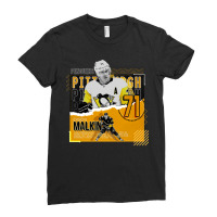 Evgeni Malkin Hockey Paper Poster Penguins Ladies Fitted T-shirt | Artistshot