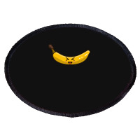 Smile Haha React Banana Oval Patch | Artistshot