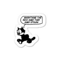 Felix The Socialist Cat Sticker | Artistshot