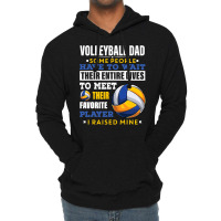 Volleyball Sport Lover Mens Volleyball Dad Some People Have To Wait Th Lightweight Hoodie | Artistshot