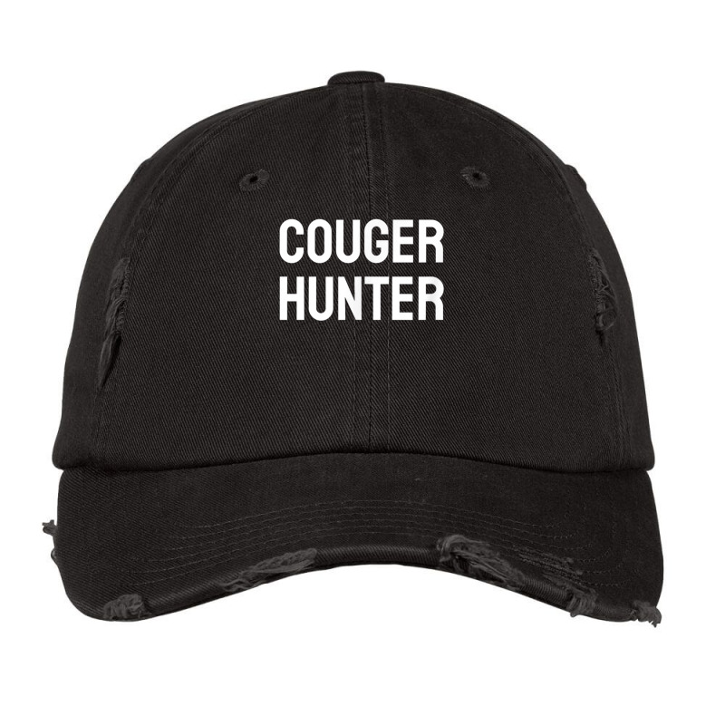 Cougar Hunter Vintage Cap by AmandaGLeir | Artistshot