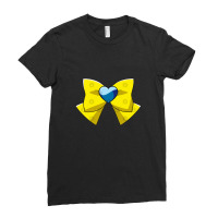 Super Sailor Uranus' Bow Ladies Fitted T-shirt | Artistshot