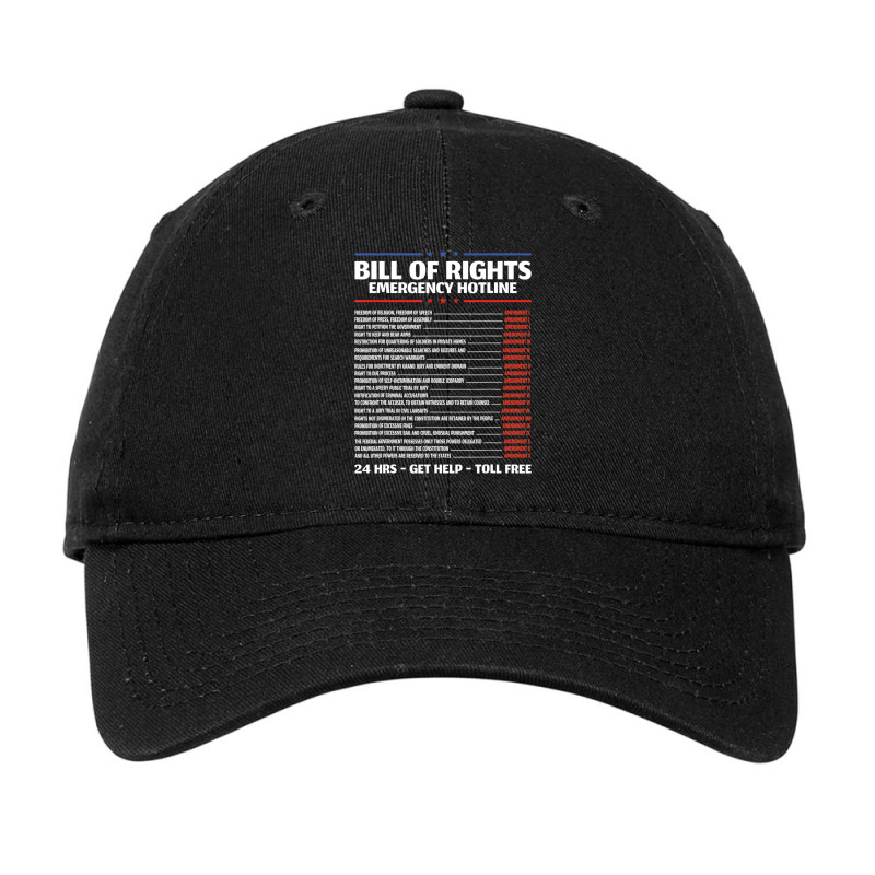 Bill Of Rights Emergency Hotline Amendment 1-10 Constitution Adjustable Cap by Min09 | Artistshot