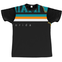 Miami Sports Football Athletic Novelty Dolphin Retro Graphic T-shirt | Artistshot