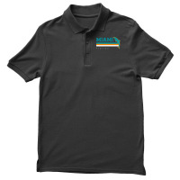 Miami Sports Football Athletic Novelty Dolphin Retro Men's Polo Shirt | Artistshot