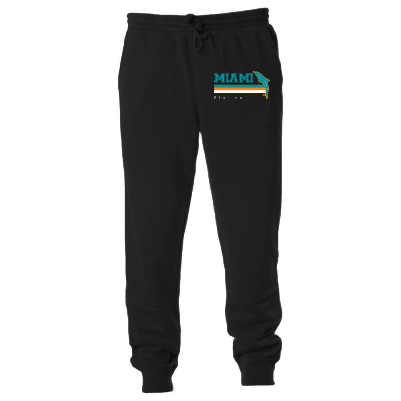 Miami Sports Football Athletic Novelty Dolphin Retro Unisex Jogger | Artistshot