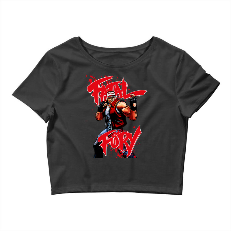 Fatal Fury Crop Top by JemmaLyna | Artistshot