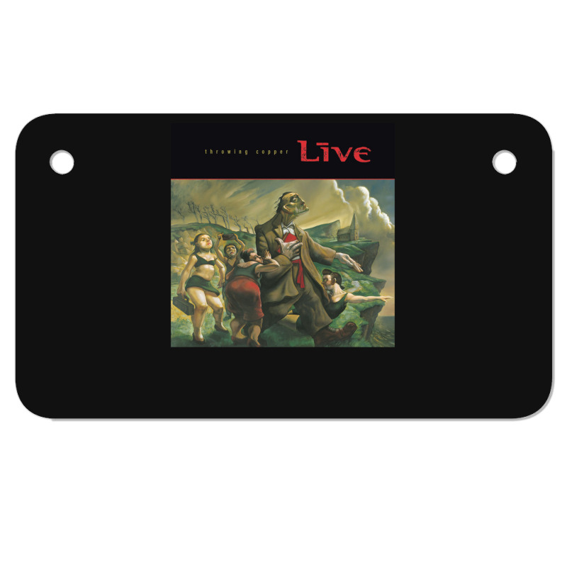 Throwing Copper Motorcycle License Plate | Artistshot