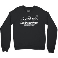 Mars Perseverance Rover Dare Mighty Things Landing Timeline Crewneck Sweatshirt | Artistshot