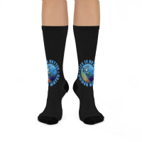 Life Is Better Under Water Marine Biology Scuba Diver Premium Crew Socks | Artistshot