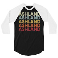 Ashland Virginia Ashland Va Retro Vintage Text Tank Top 3/4 Sleeve Shirt | Artistshot