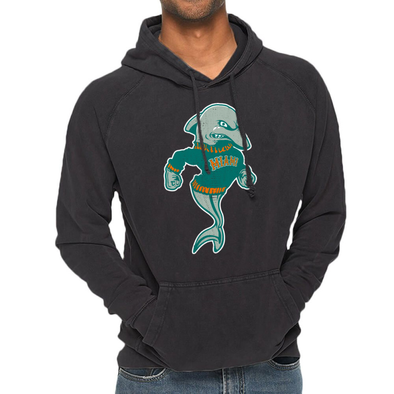 Retro Miami Mascot Original Concept Vintage Hoodie | Artistshot